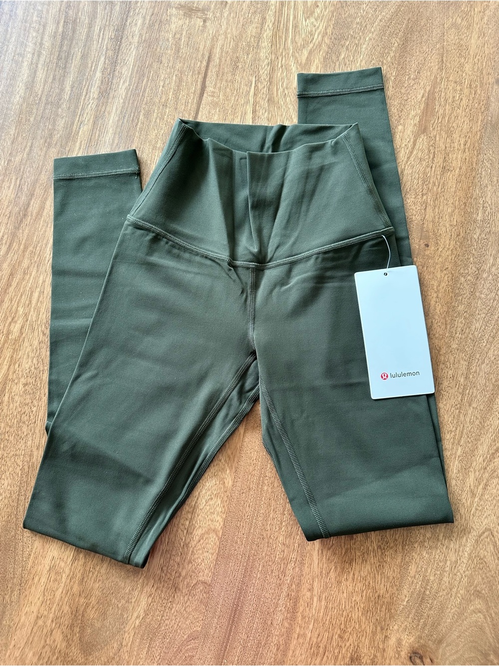 lululemon athletica Olive Green Align High-Rise Leggings - Picture 2 of 4